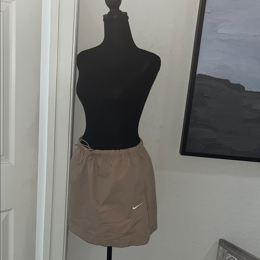 Nike Beige Athletic Skirt